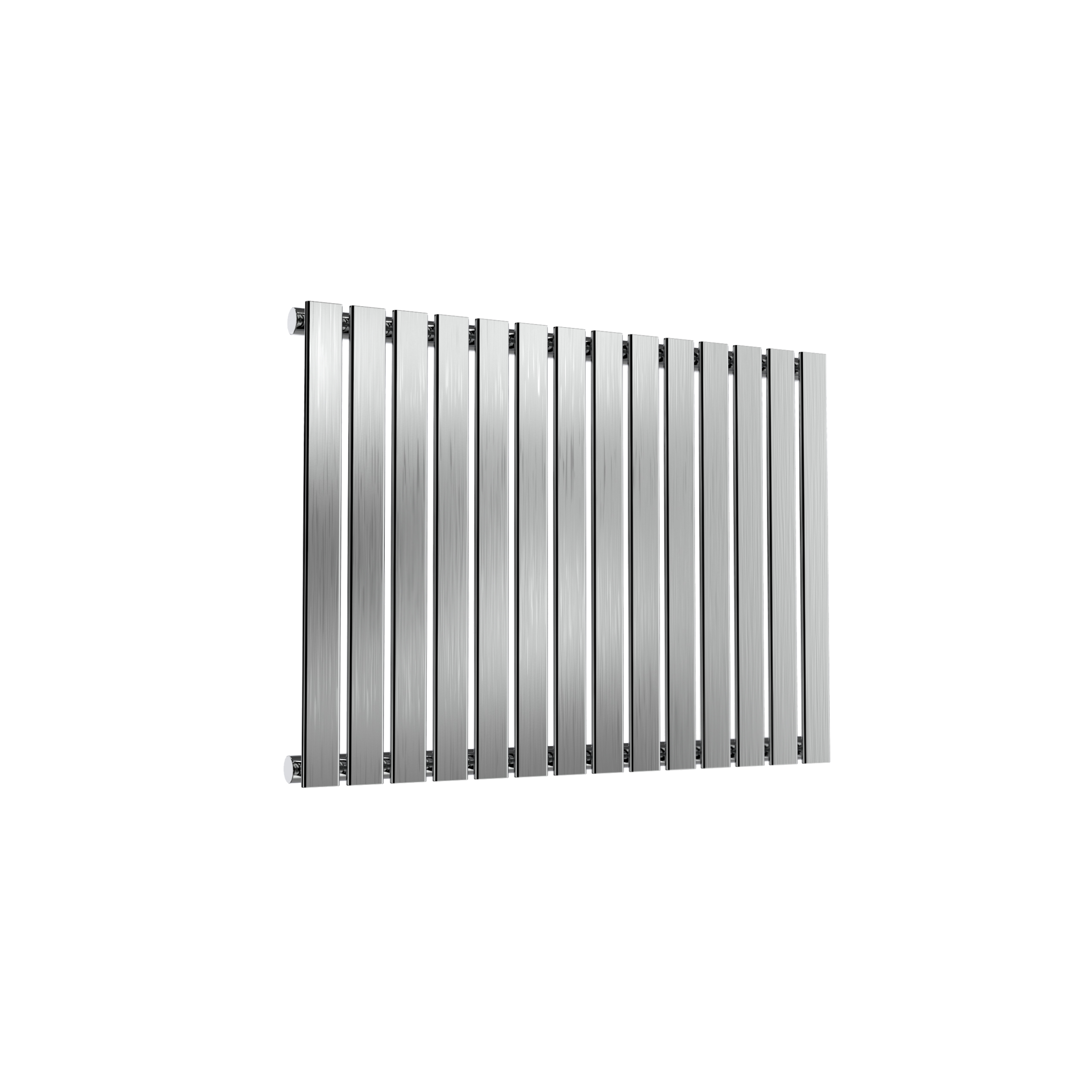 Reina Flox Horizontal Single Stainless Steel Designer Radiator