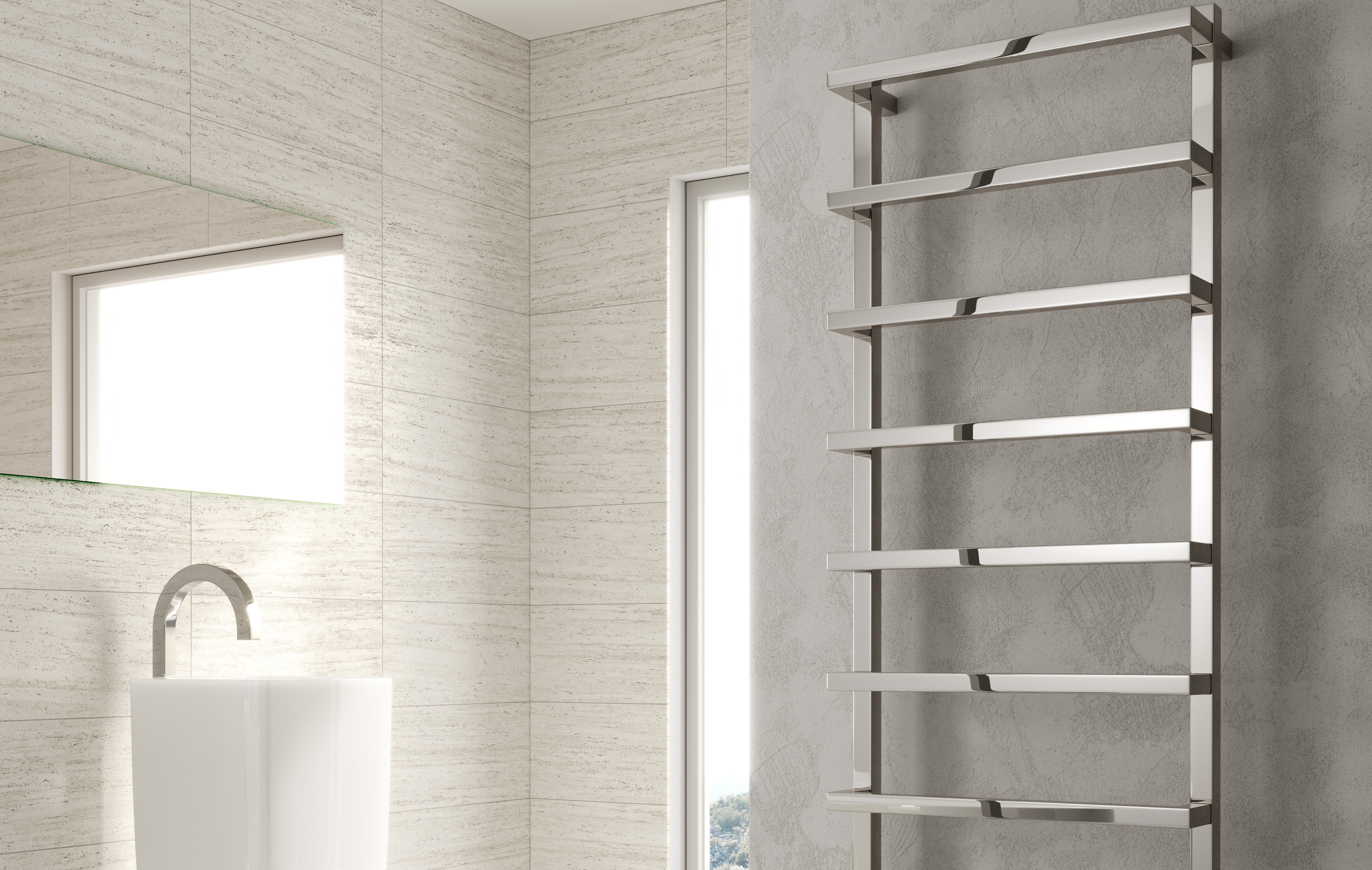 Reina Glora Designer Heated Towel Rail