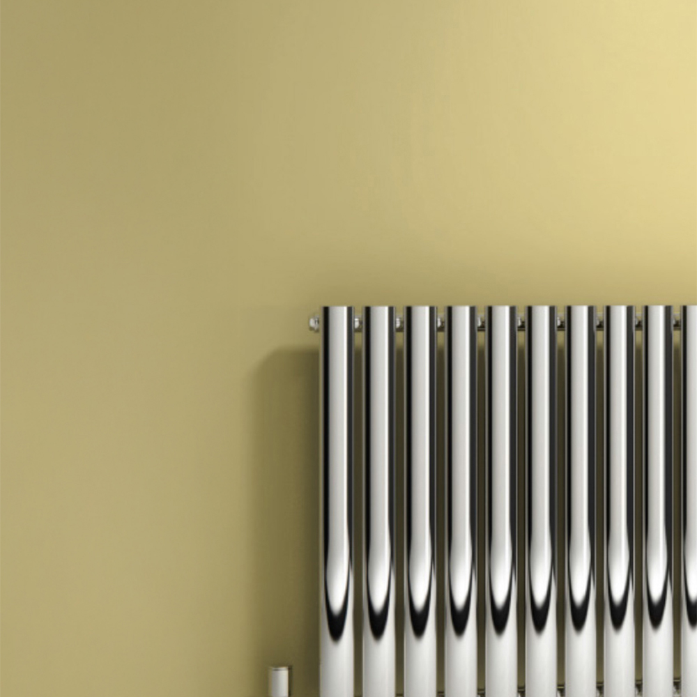 Reina Neva Chrome Horizontal Single Designer Radiator