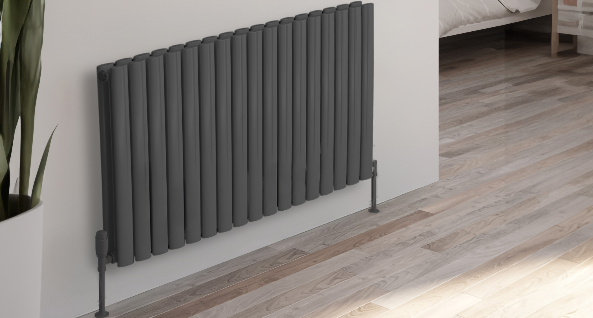 Reina Neva Horizontal Double Designer Radiator