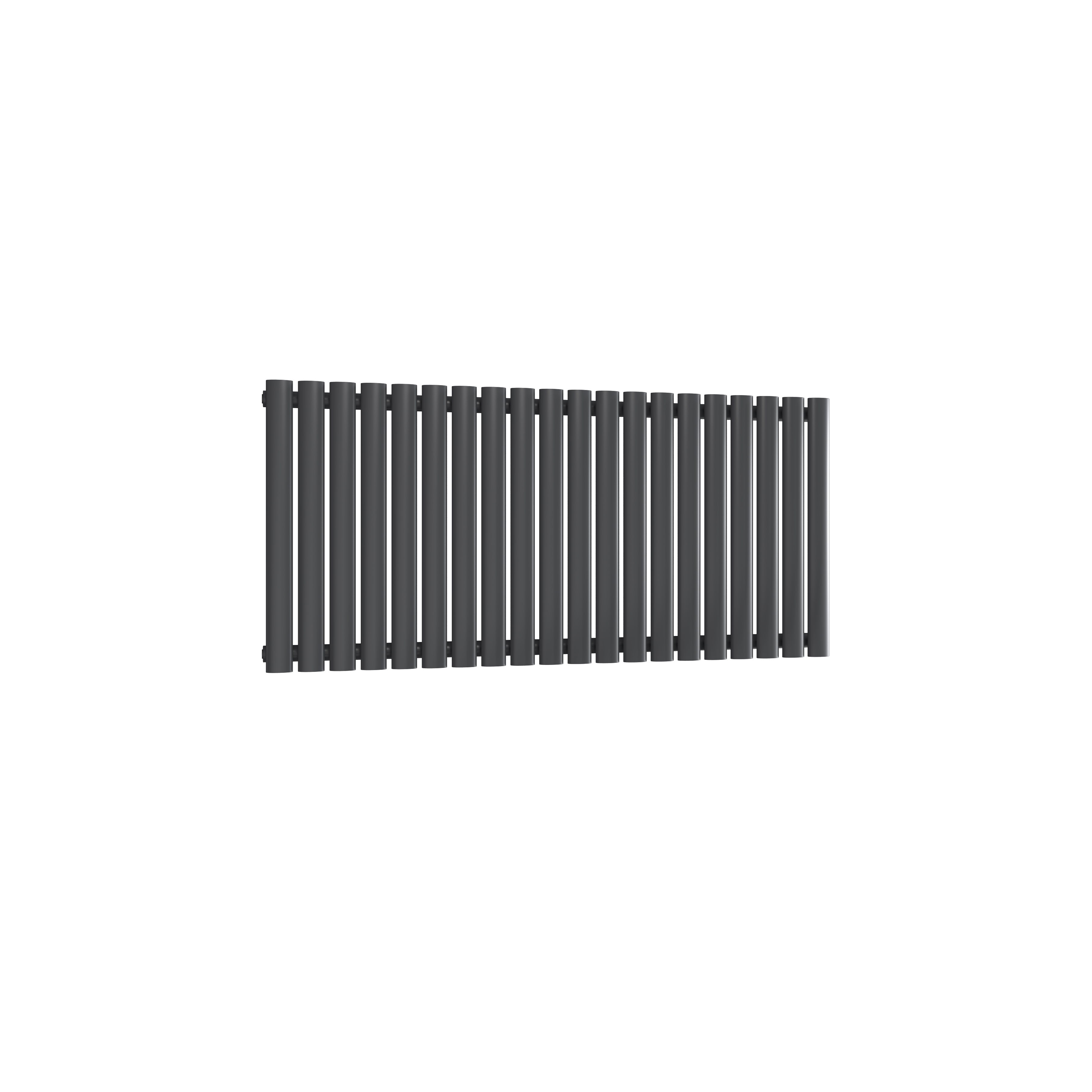 Reina Neval Horizontal Single Aluminium Designer Radiator