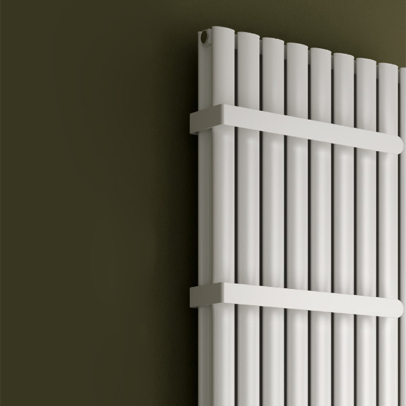 Reina Neval Vertical Single Aluminium Designer Radiator