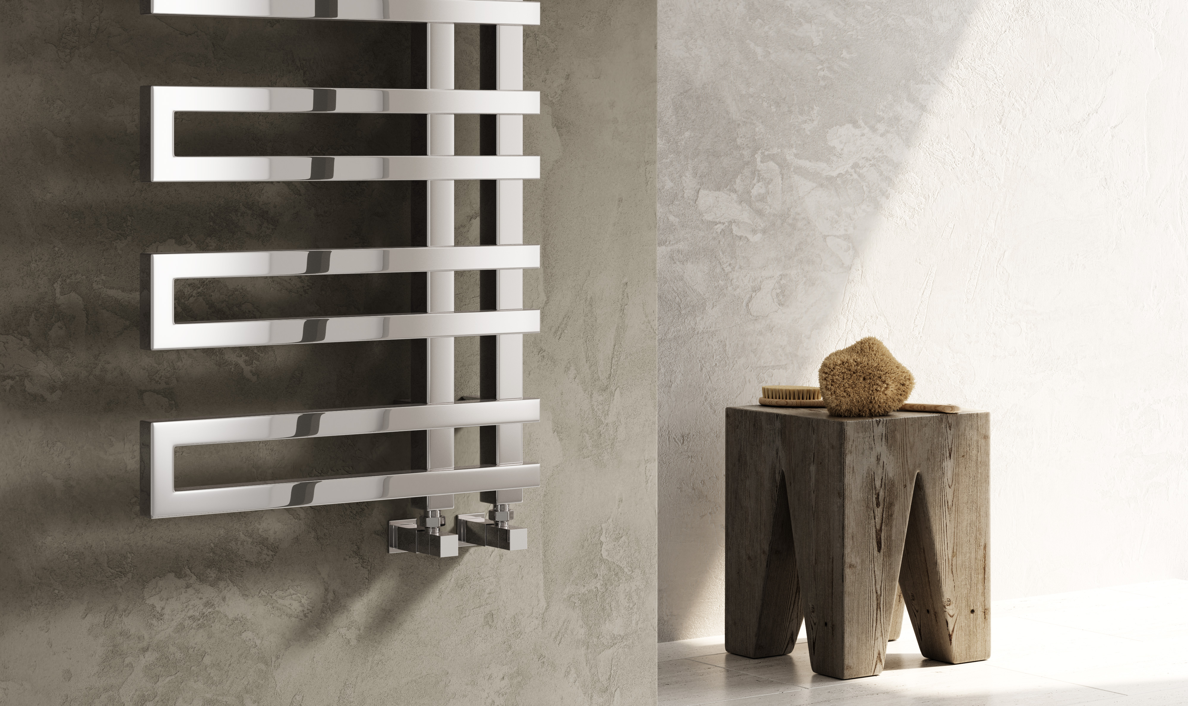 Reina Pietra Designer Heated Towel Rail