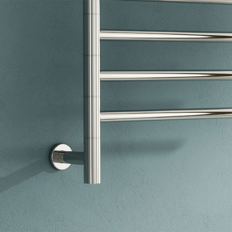 Reina Rance Electric Designer Stainless Steel Heated Towel Rail 475x500mm