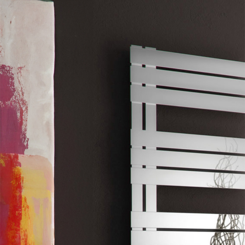 Reina Ricadi Stainless Steel Designer Heated Towel Rail