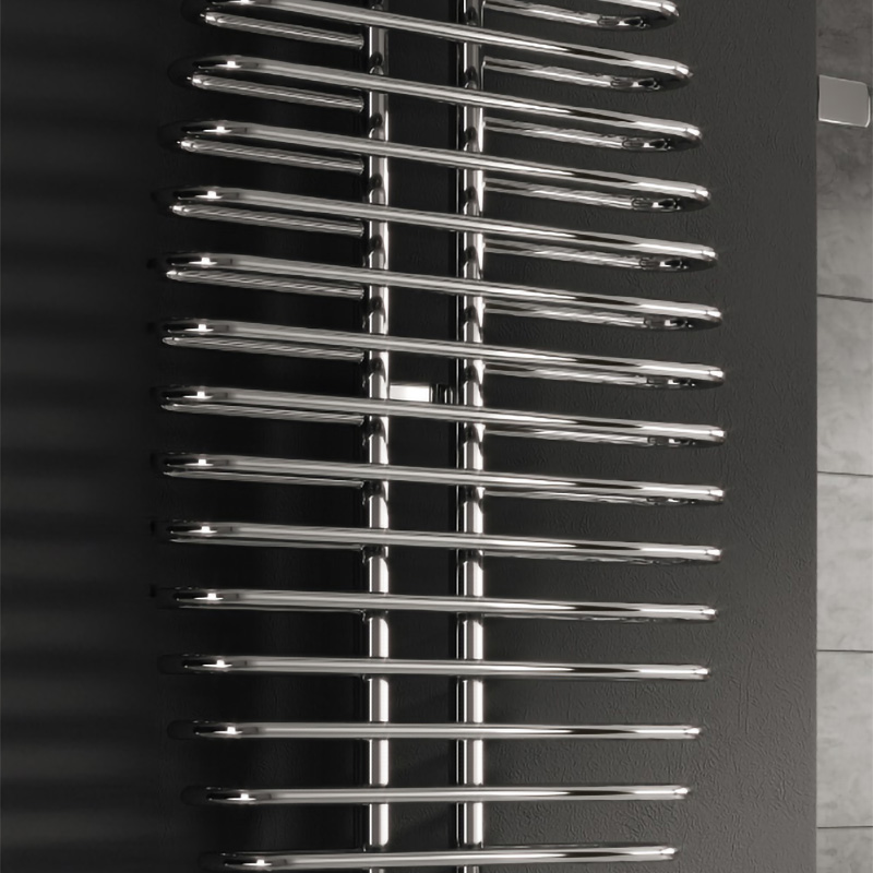 Reina Teano Chrome Designer Heated Towel Rail 1300x600mm