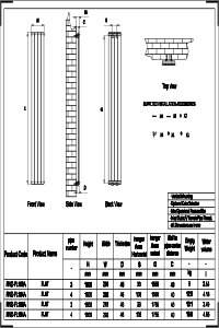 Reina Flat Vertical Single Installation Guide