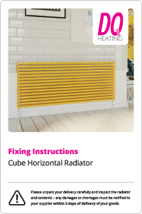 DQ Heating Cube Horizontal Installation Guide