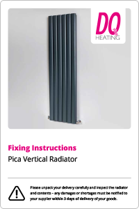 DQ Heating Pica Vertical Installation Guide