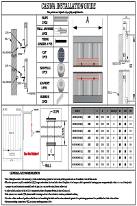 Reina Casina Vertical Installation Guide