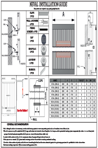 Reina Neval Vertical Installation Guide