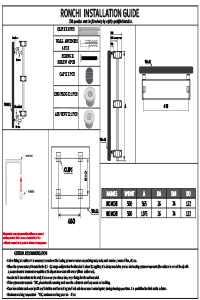 Reina Ronchi Installation Guide