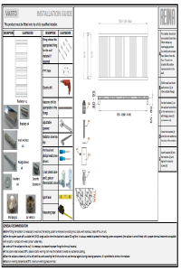 Reina Vasto Installation Guide